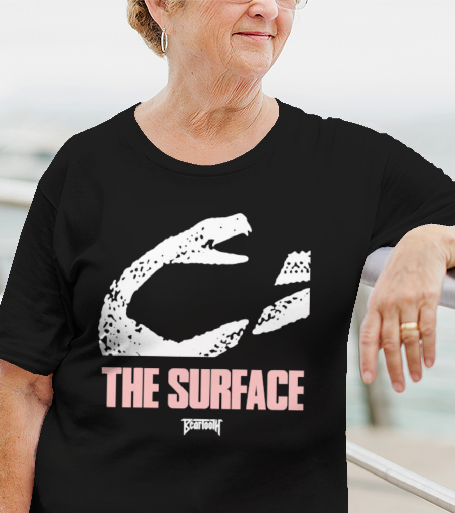 Beartooth The Surface Snake White Text T-Shirt