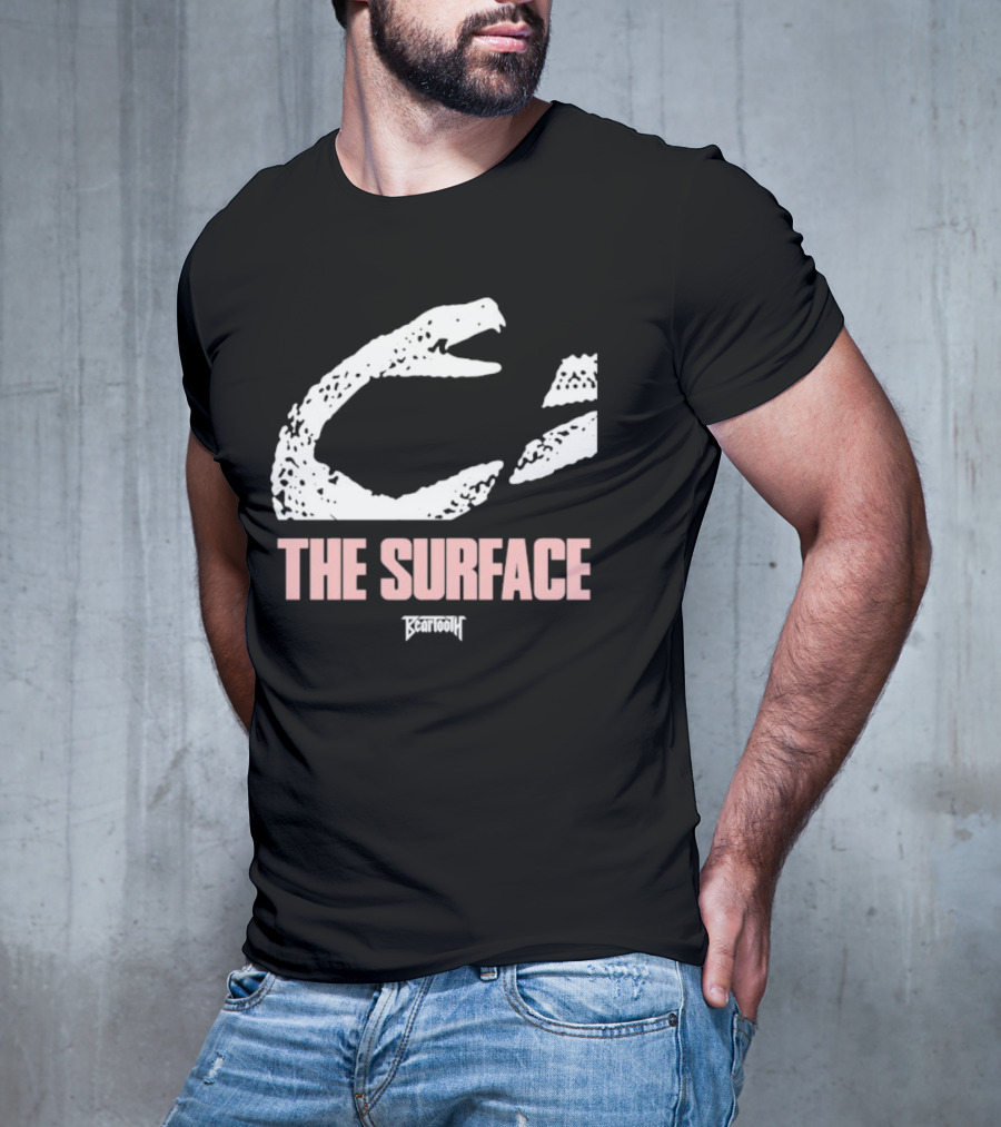 Beartooth The Surface Snake White Text T-Shirt