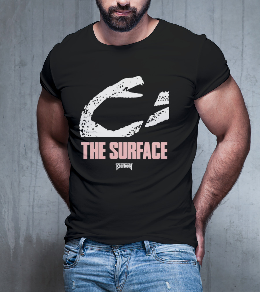 Beartooth The Surface Snake White Text T-Shirt