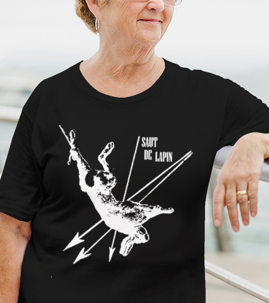 Saut De Lapin Jumping Rabbit Arrows Minimalist T-Shirt