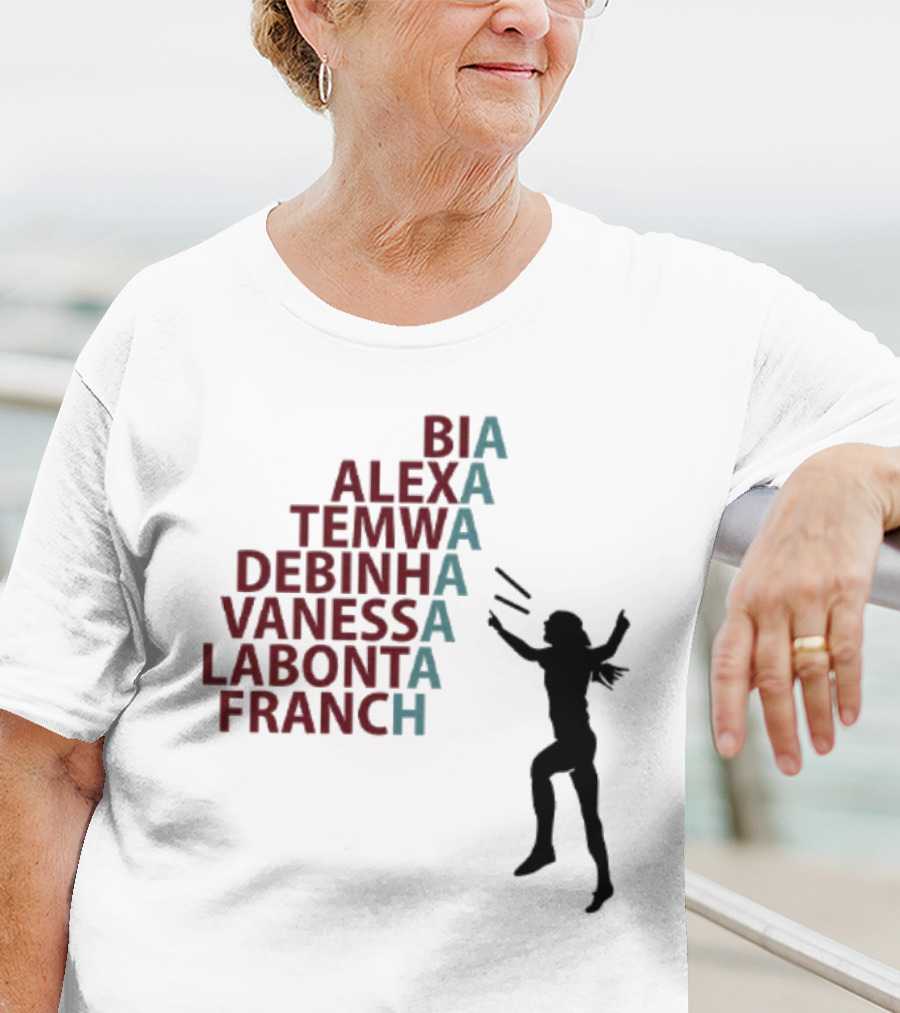 Bia Alexa Temwa Debinha Vaness Labonta Franch Volleyball Player T-Shirt