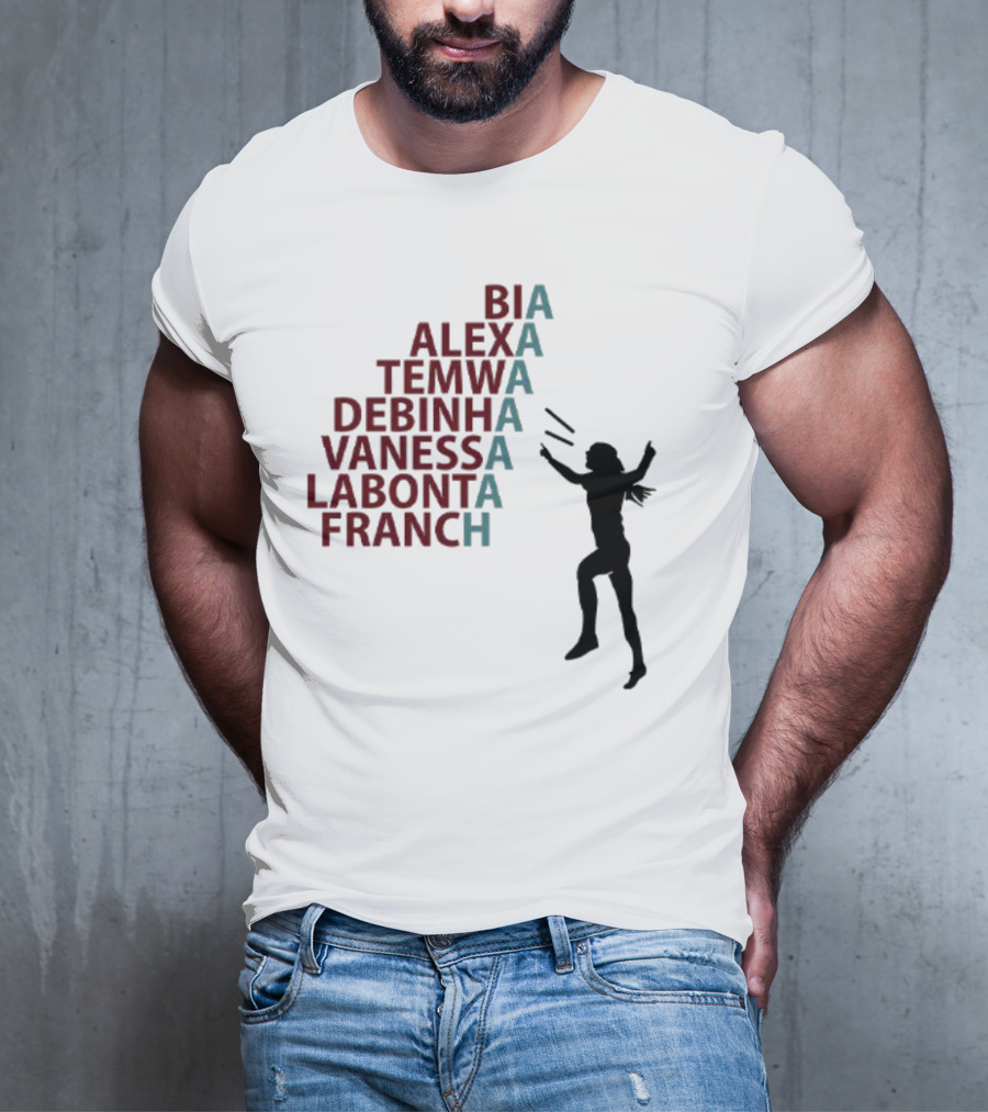 Bia Alexa Temwa Debinha Vaness Labonta Franch Volleyball Player T-Shirt