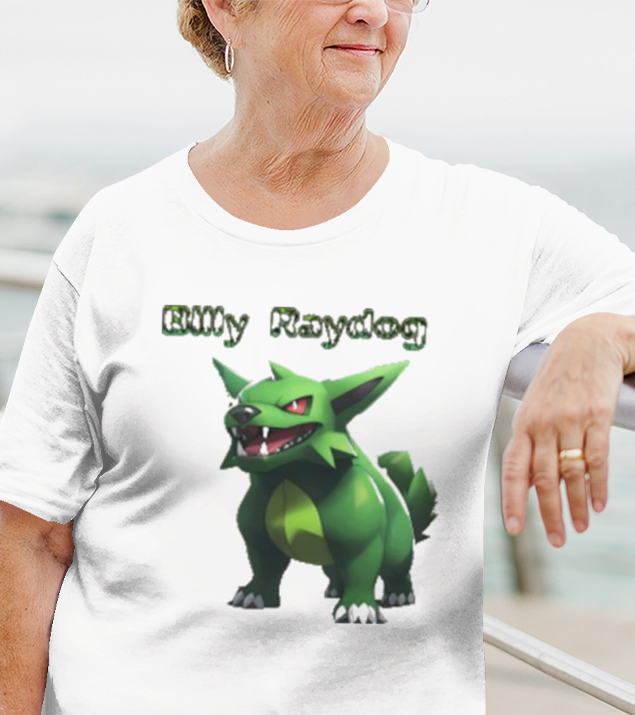 Billy Raydog Green Canine Pokémon Creature T-Shirt