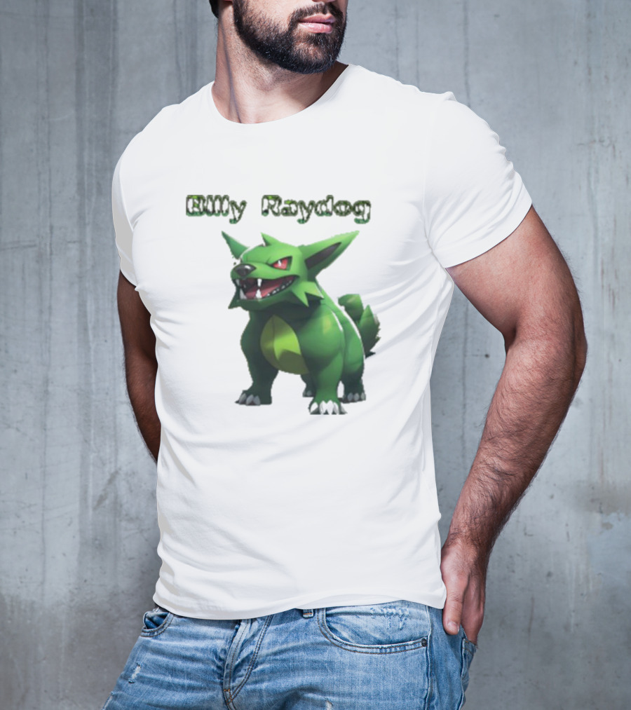 Billy Raydog Green Canine Pokémon Creature T-Shirt