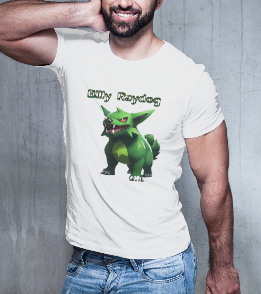 Billy Raydog Green Canine Pokémon Creature T-Shirt