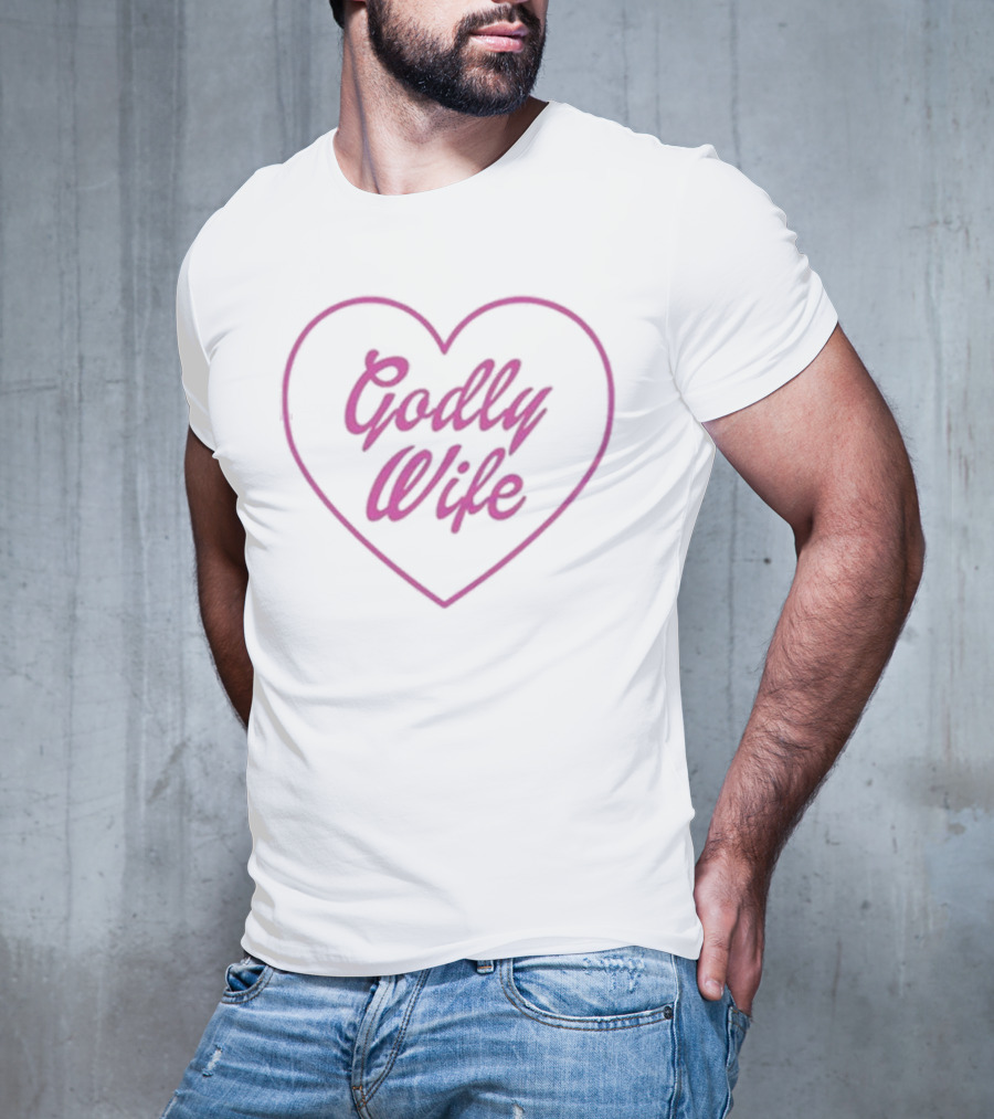 Binchtopia Godly Wife Heart T-Shirt