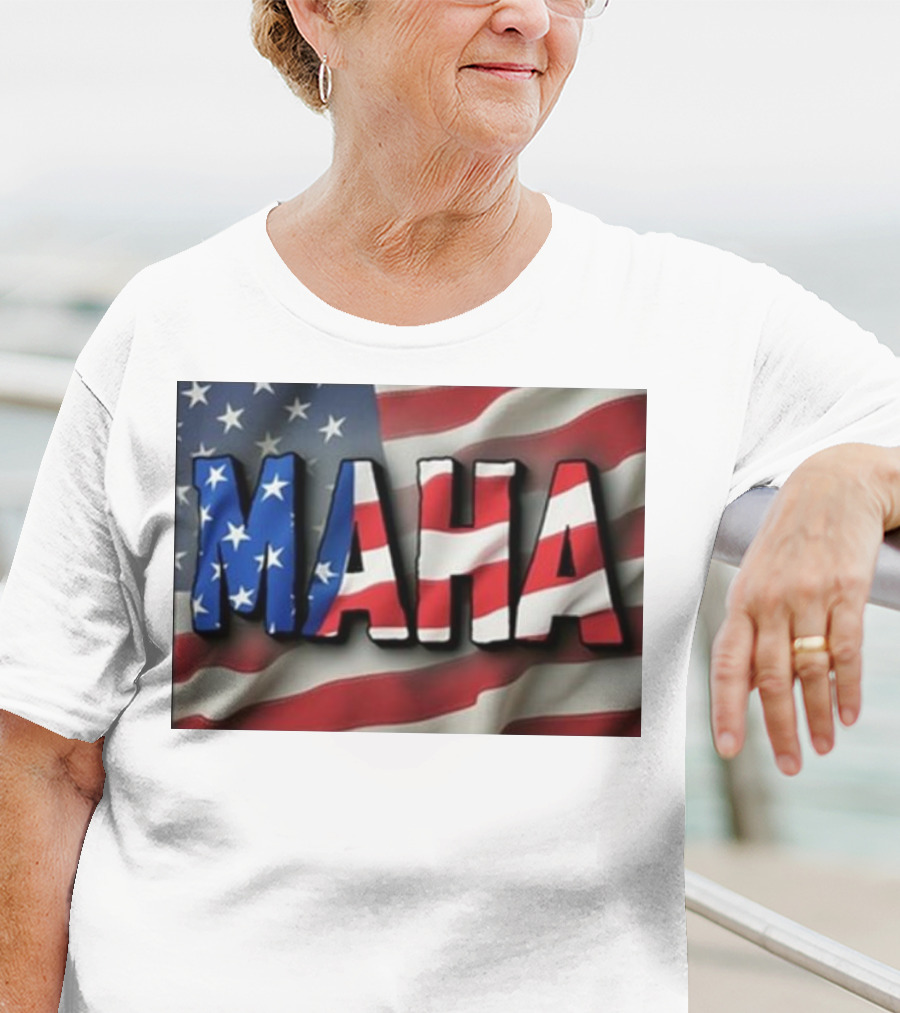 Bryce Lipscomb Maha Make America Healthy Again USA Flag T-Shirt