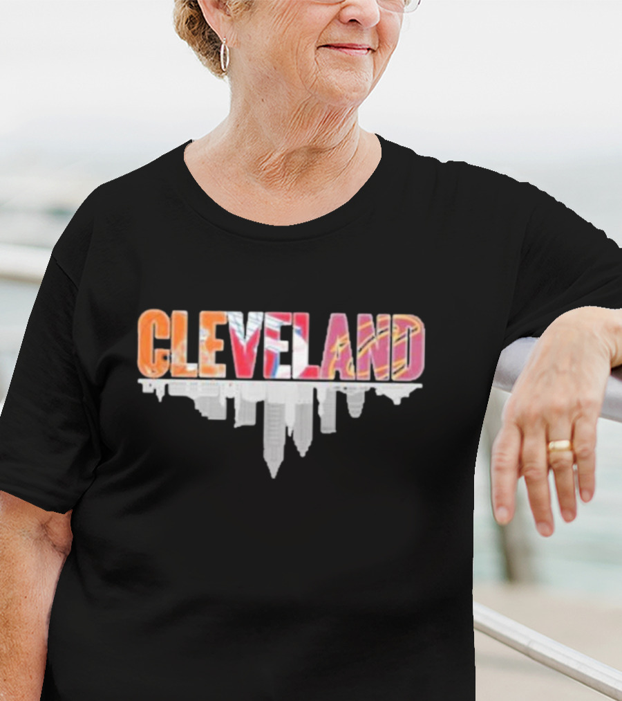 Cleveland City Skyline T-Shirt