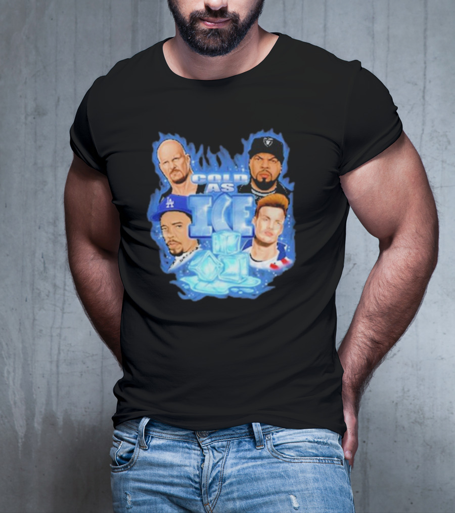 Cold As Ice Famous People Rap And Wrestling Legends T-Shirt