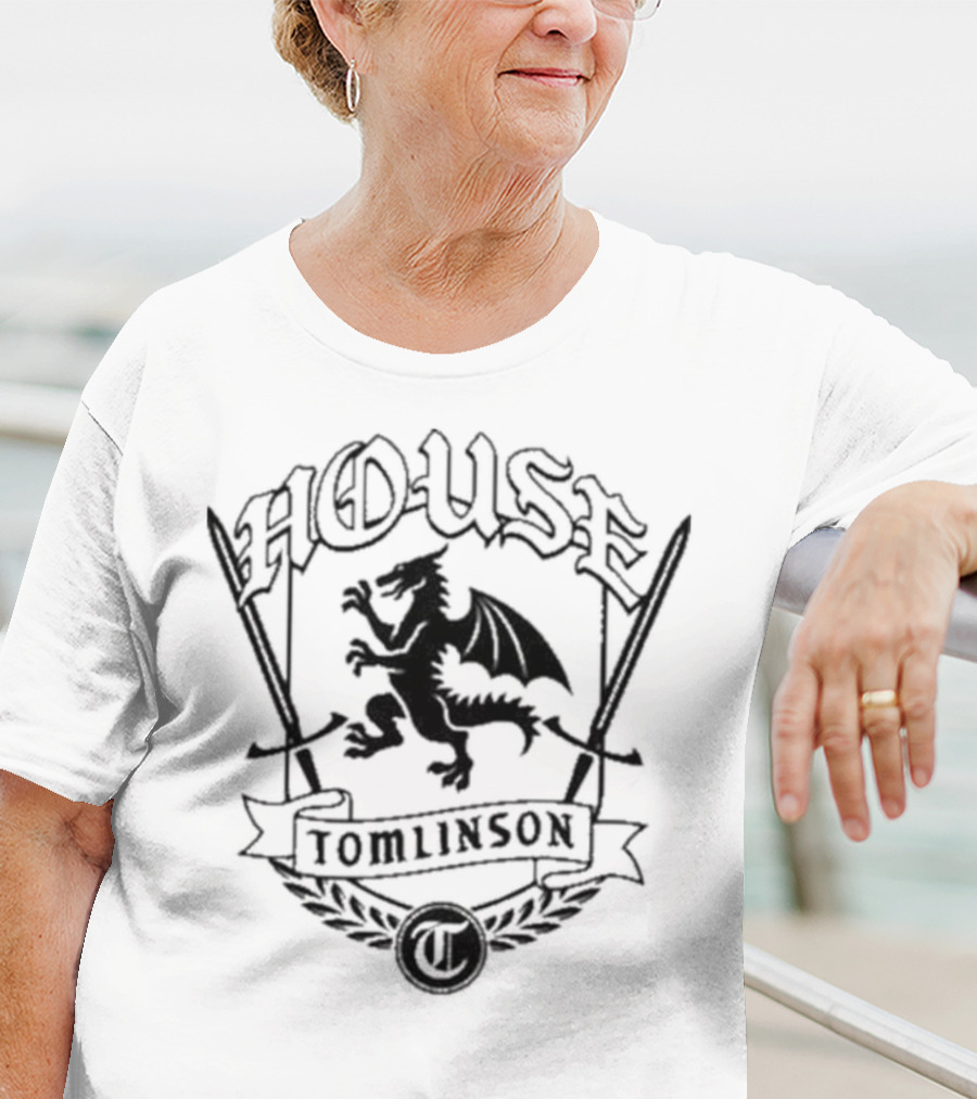 House Tomlinson Dragon Crest Midweight Connor Tomlinson T-Shirt