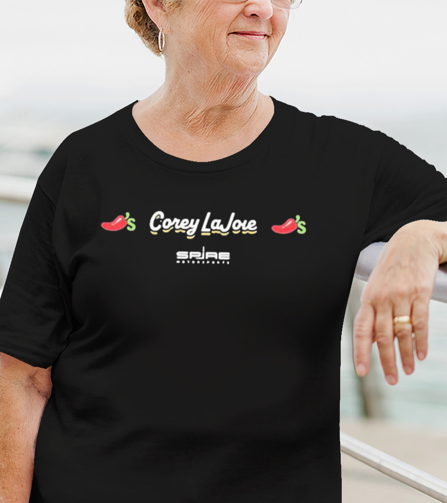 Corey LaJoie Spire Motorsports Chili Peppers T-Shirt