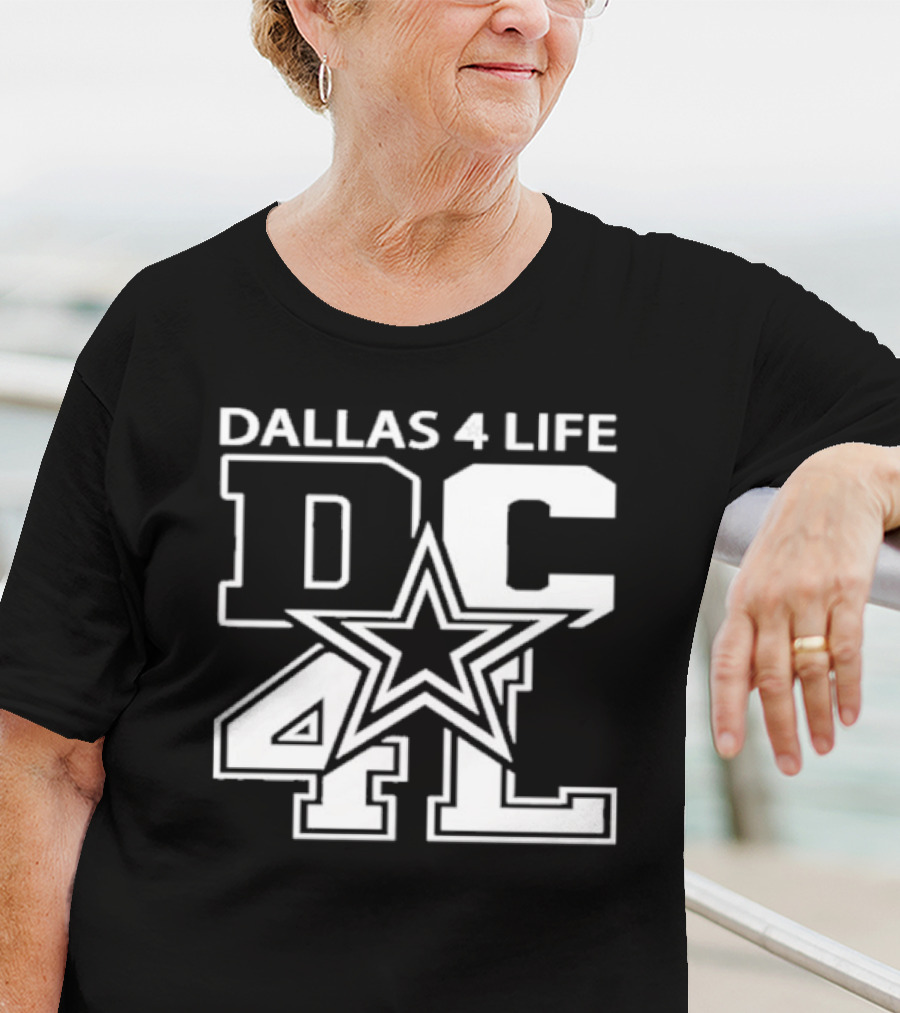 Dallas 4 Life DC 4L Star T-Shirt