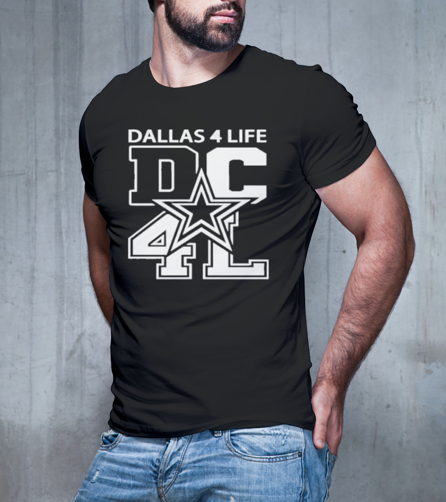 Dallas 4 Life DC 4L Star T-Shirt