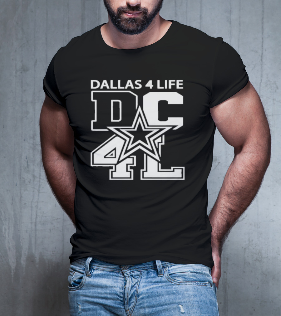 Dallas 4 Life DC 4L Star T-Shirt