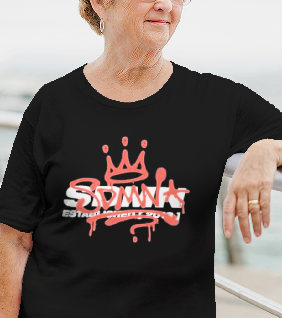 SDMN Crown Spray Established 2013 T-Shirt