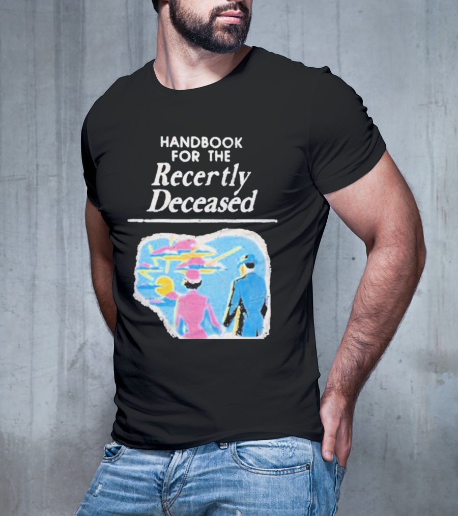 Handbook For The Recently Deceased Our Flag Means Death Band Logo Mash Up T-Shirt