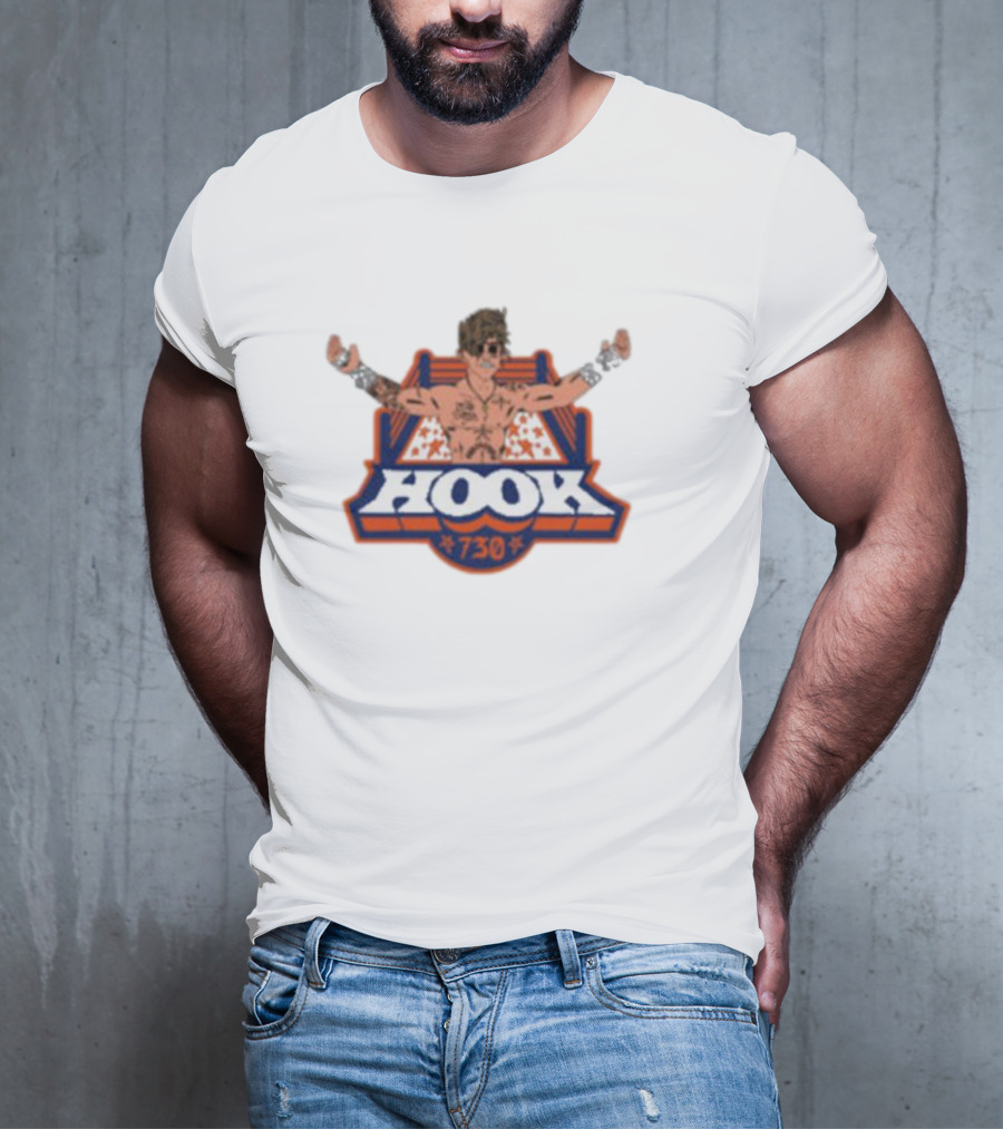 Hook 730 Wild Islander Retro Starburst Wrestler T-Shirt