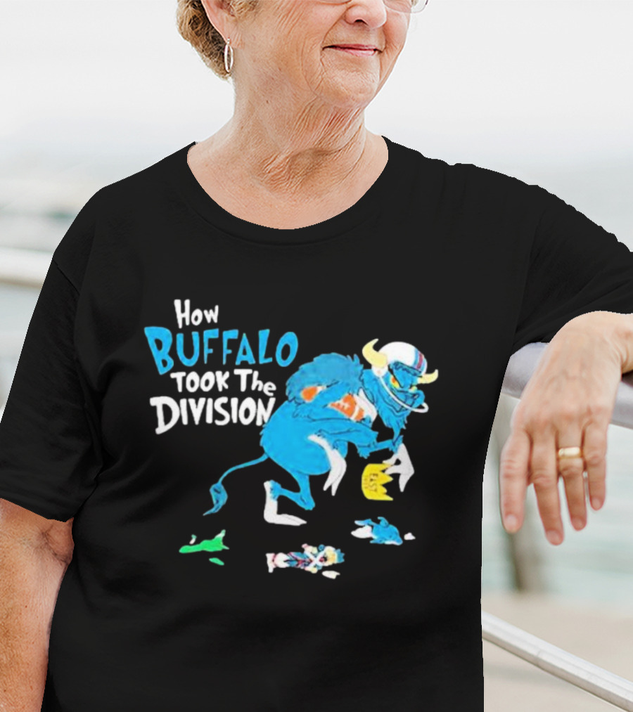 How Buffalo Took The Division Charging Blue Mascot T-Shirt