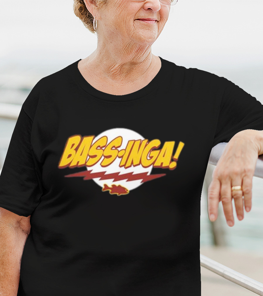 Bass-Inga Lightning Fish T-Shirt