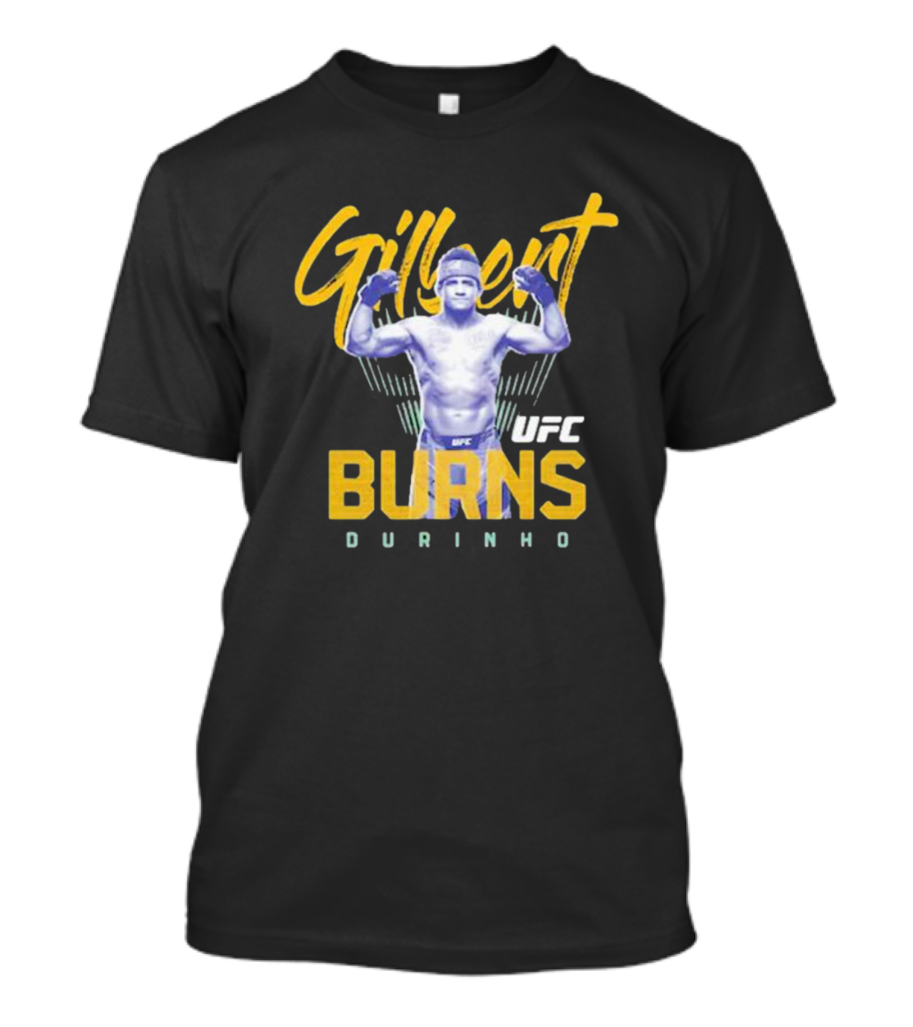Gilbert Burns Durinho UFC MMA Fighter T-Shirt