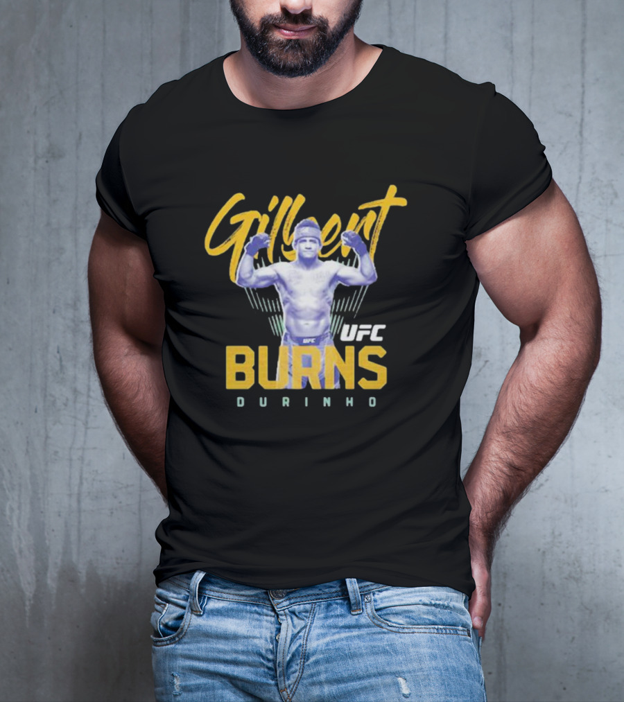 Gilbert Burns Durinho UFC MMA Fighter T-Shirt