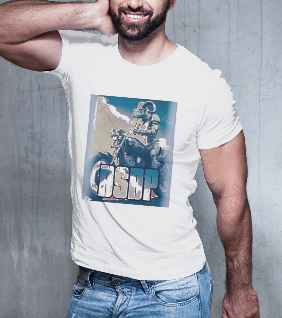 ASAP Goat Biker T-Shirt