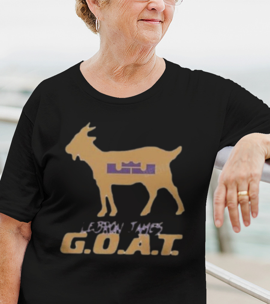 Lebron James G.O.A.T. 40k Points Iconic Legacy T-Shirt