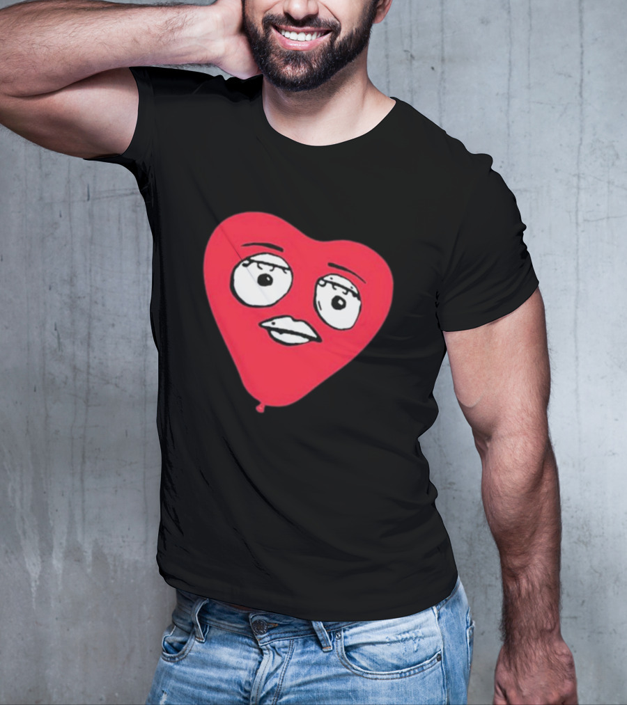 God Forbid James Marriott Heart Balloon Face T-Shirt