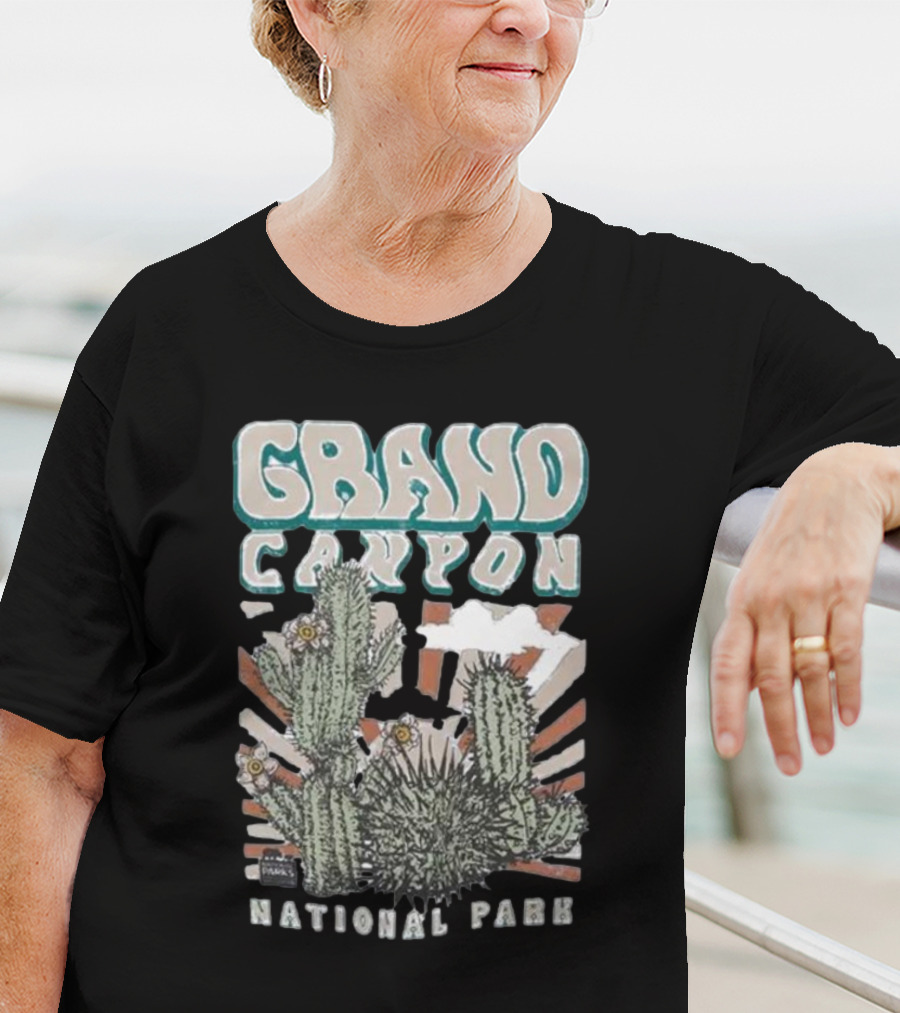 Grand Canyon National Park Cactus T-Shirt