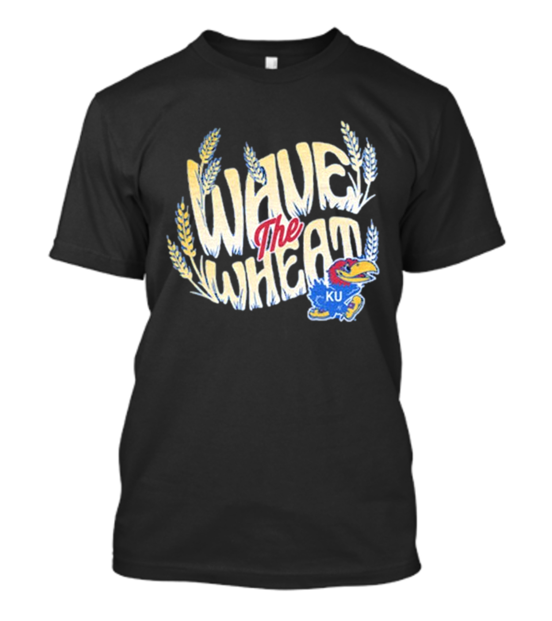 KU Jayhawks Wave The Wheat T-Shirt