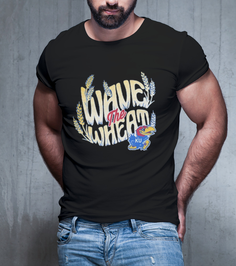 KU Jayhawks Wave The Wheat T-Shirt