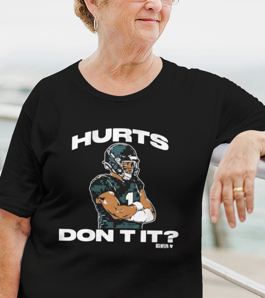 Hurts Don’t It NFLPA Football Player T-Shirt