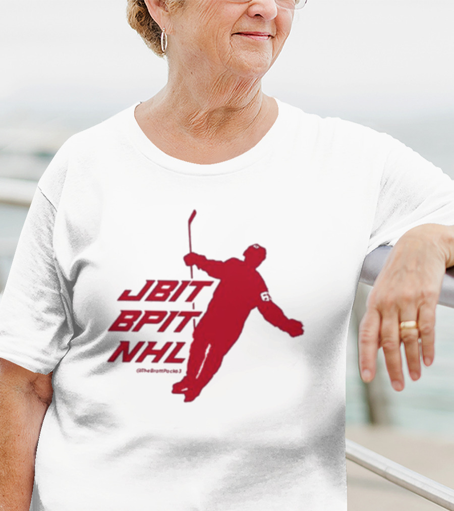 Jesper Bratt JBIT BPIT NHL Hockey Silhouette 65 T-Shirt