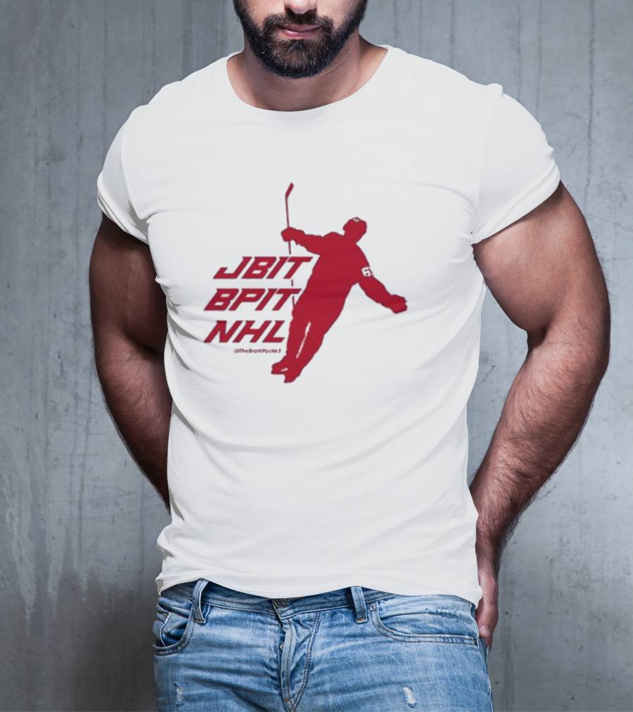 Jesper Bratt JBIT BPIT NHL Hockey Silhouette 65 T-Shirt
