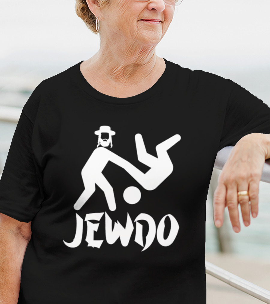 Jewdo Martial Arts Figures Orthodox Jewish T-Shirt