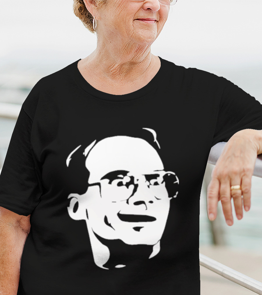 Jim Cornette Iconic Face Outline T-Shirt