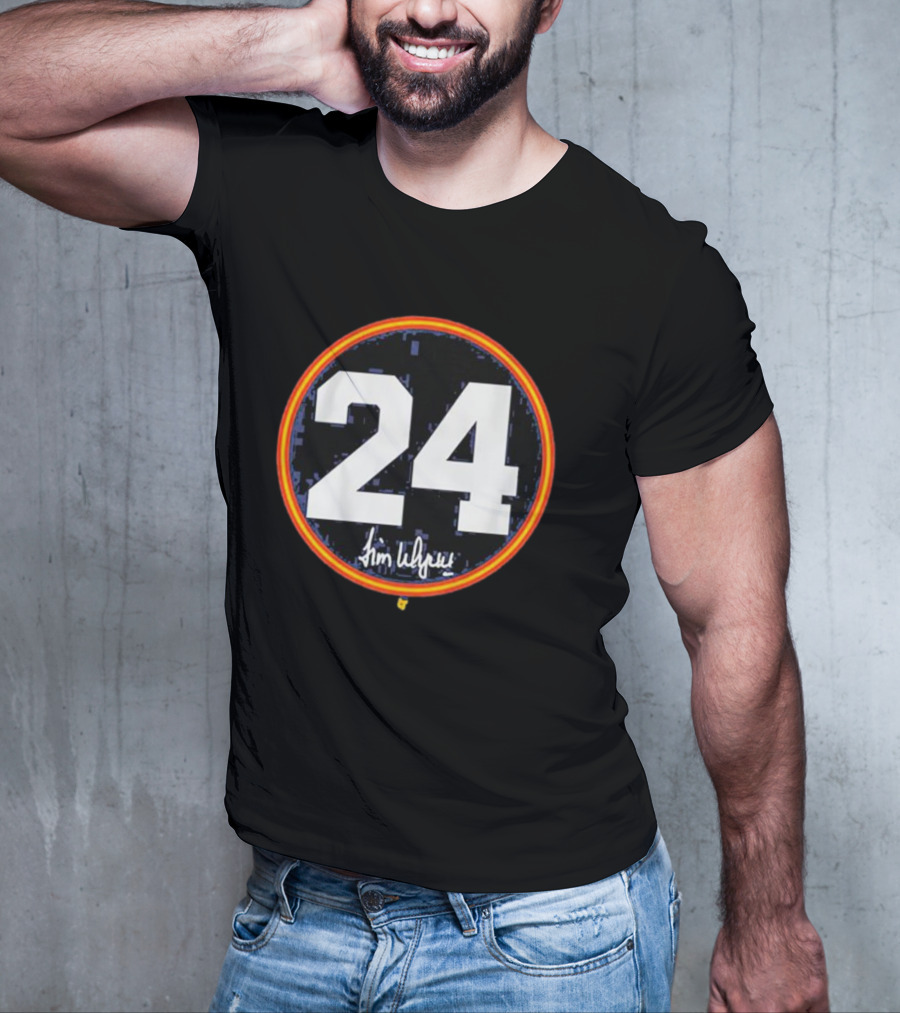 Jimmy Wynn Signature Number 24 Circle T-Shirt