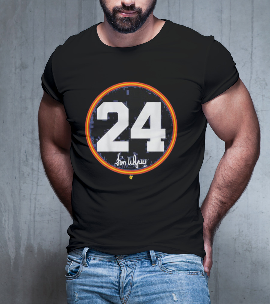 Jimmy Wynn Signature Number 24 Circle T-Shirt