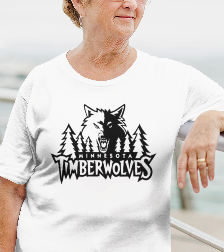 Minnesota Timberwolves Logo Jordan Mclaughlin T-Shirt