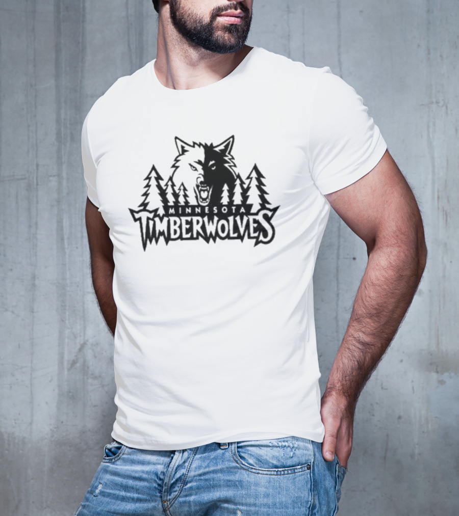 Minnesota Timberwolves Logo Jordan Mclaughlin T-Shirt