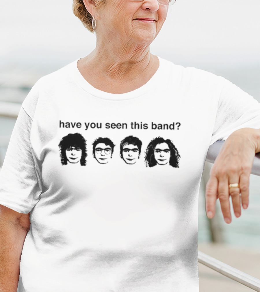Liily Have You Seen This Band Sketch Faces T-Shirt