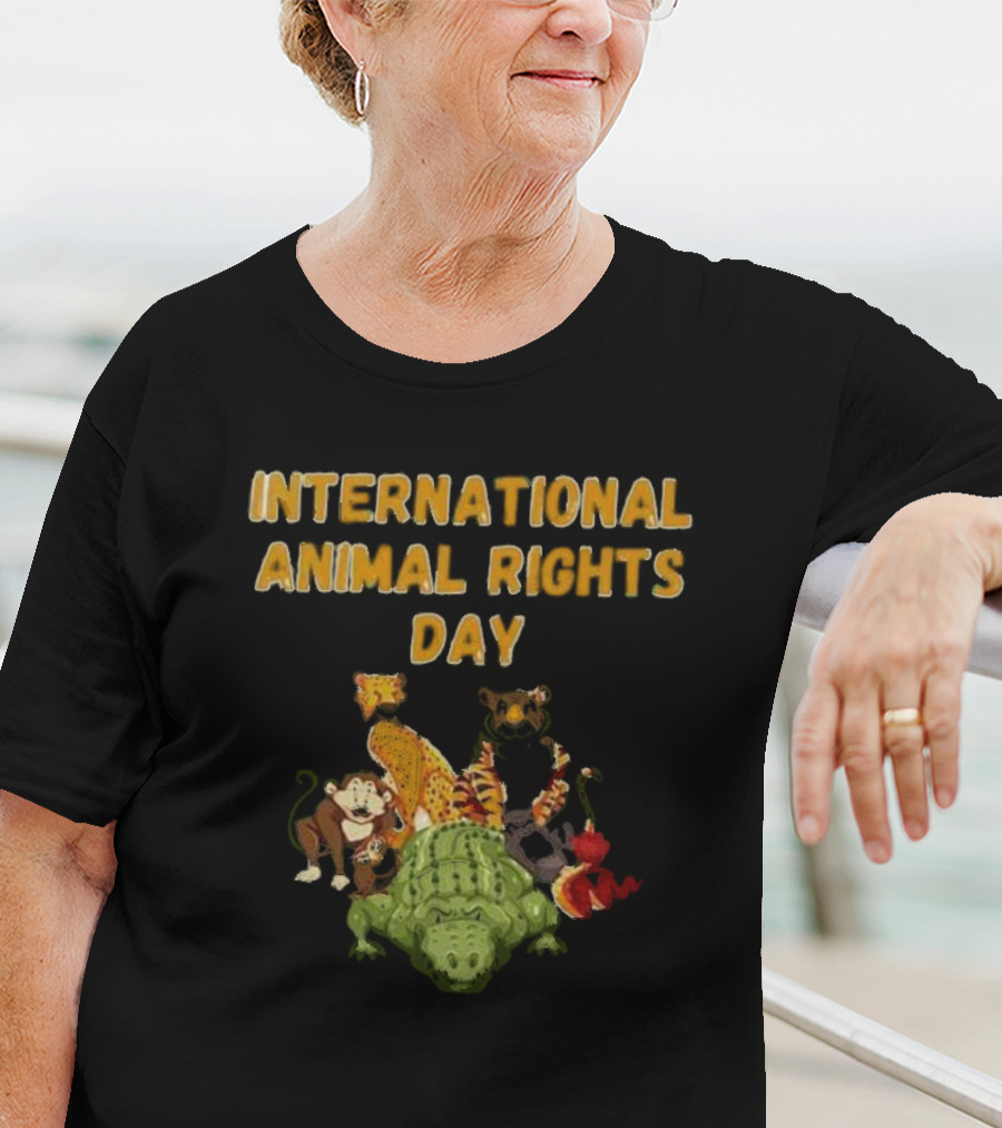 International Animal Rights Day With Wild Animal T-Shirt