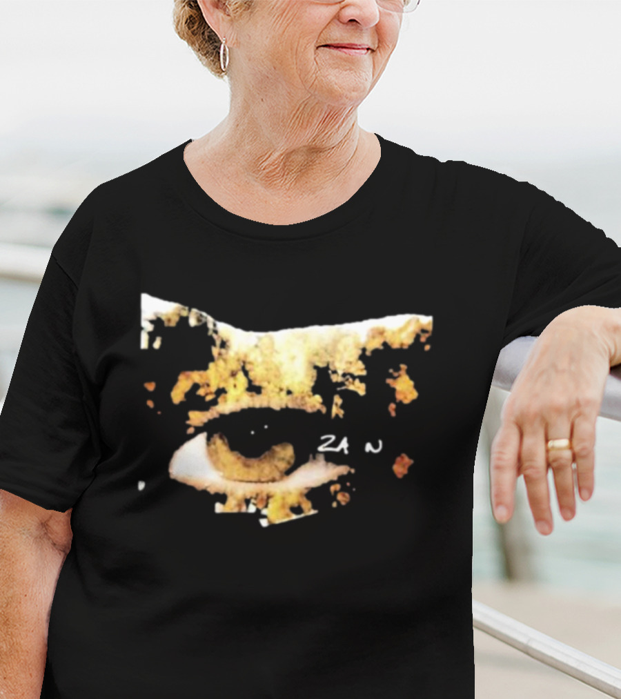 Inzayn What I Am Eye Graphic With Zayn Text T-Shirt