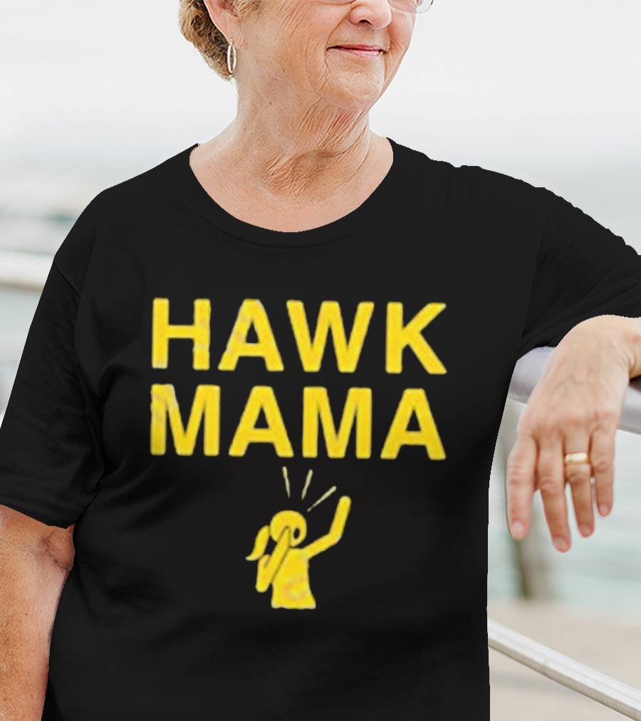 Iowa Hawk Mama Fan Enthusiast T-Shirt