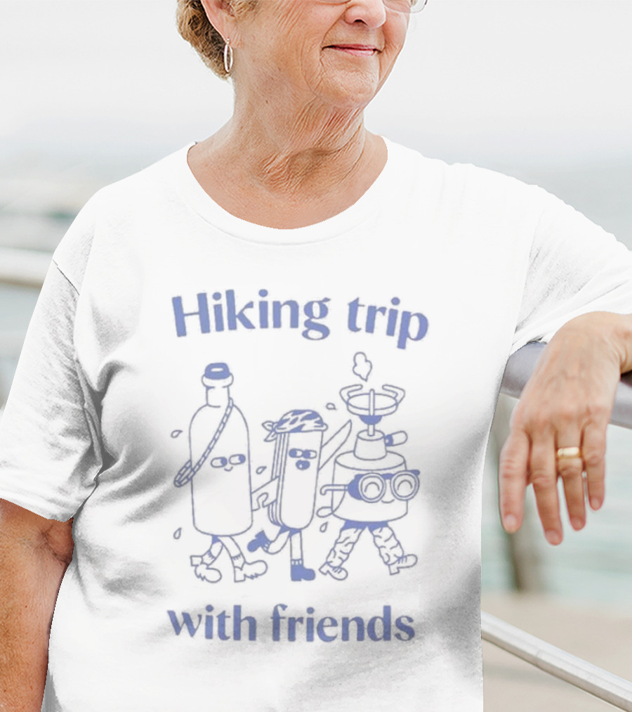 Hiking Trip With Friends Argile Ample Adventure Companions T-Shirt