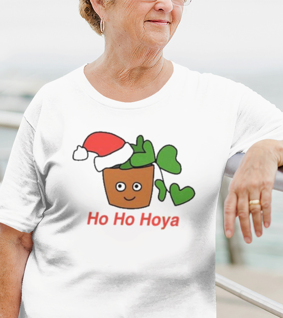 Ho Ho Hoya Santa Hat Hoya Plant Community T-Shirt