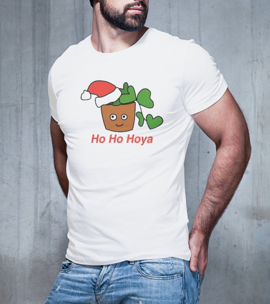 Ho Ho Hoya Santa Hat Hoya Plant Community T-Shirt