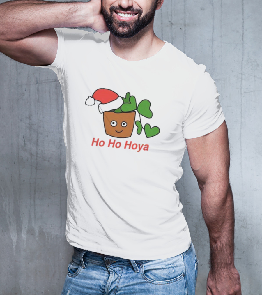 Ho Ho Hoya Santa Hat Hoya Plant Community T-Shirt