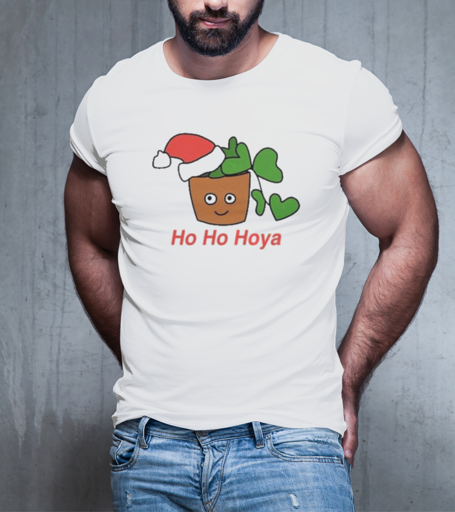 Ho Ho Hoya Santa Hat Hoya Plant Community T-Shirt