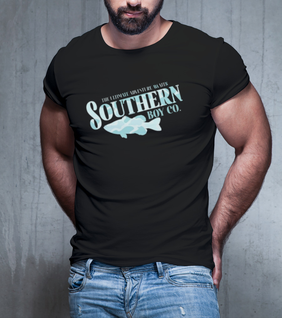 The Ultimate Adventure Awaits Southern Boy Co Fish T-Shirt